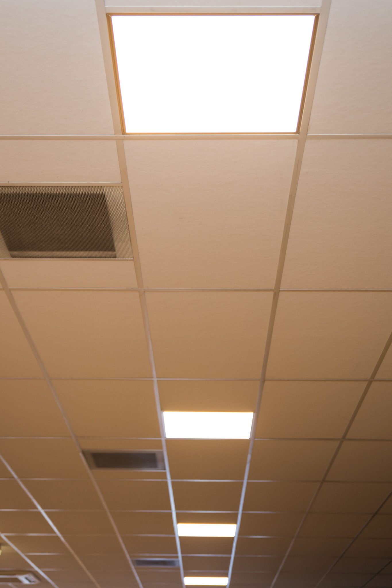 LED panelen in sportschool Healthclub Fitscore