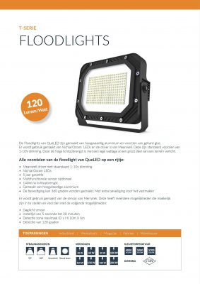 Specificaties Floodlight