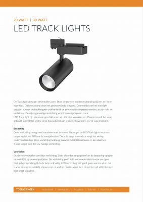 QueLED Datasheet Tracklights